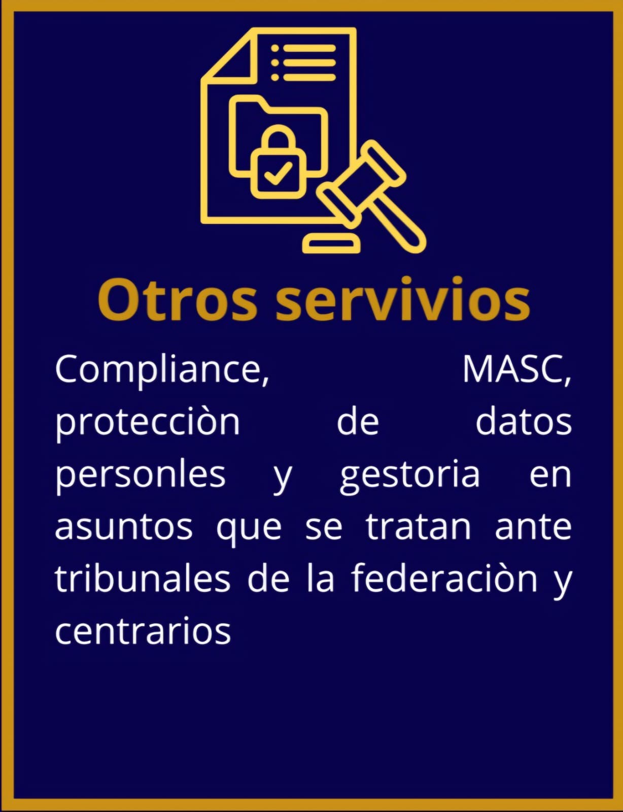 Otros servicios